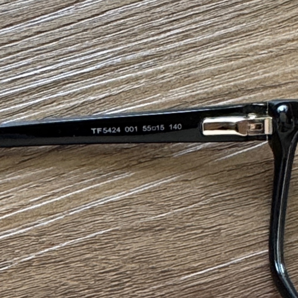 NWT Tom Ford Black Frame Optical Eyeglasses - Picture 6 of 8